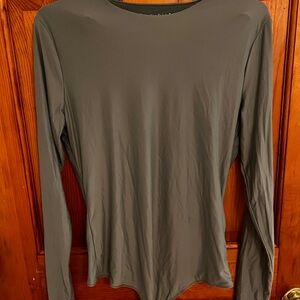 Abercrombie and Fitch XL thong body suit like new olive green